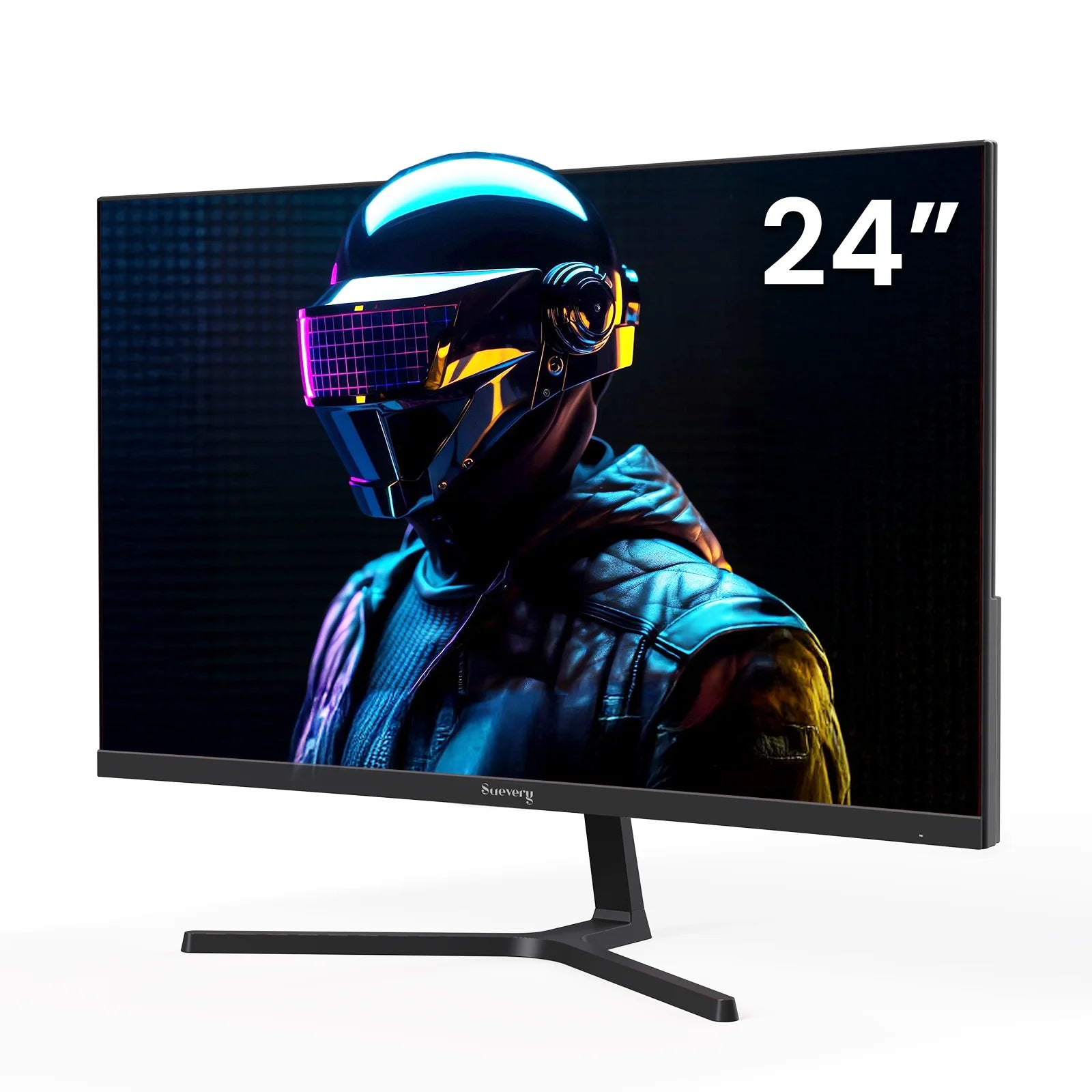 24" Gaming Monitor, IPS Panel, 200Hz/Fhd 1080P Frameless Computer Monitor,Built-In Speakers, 120% Srgb, Freesync, Black